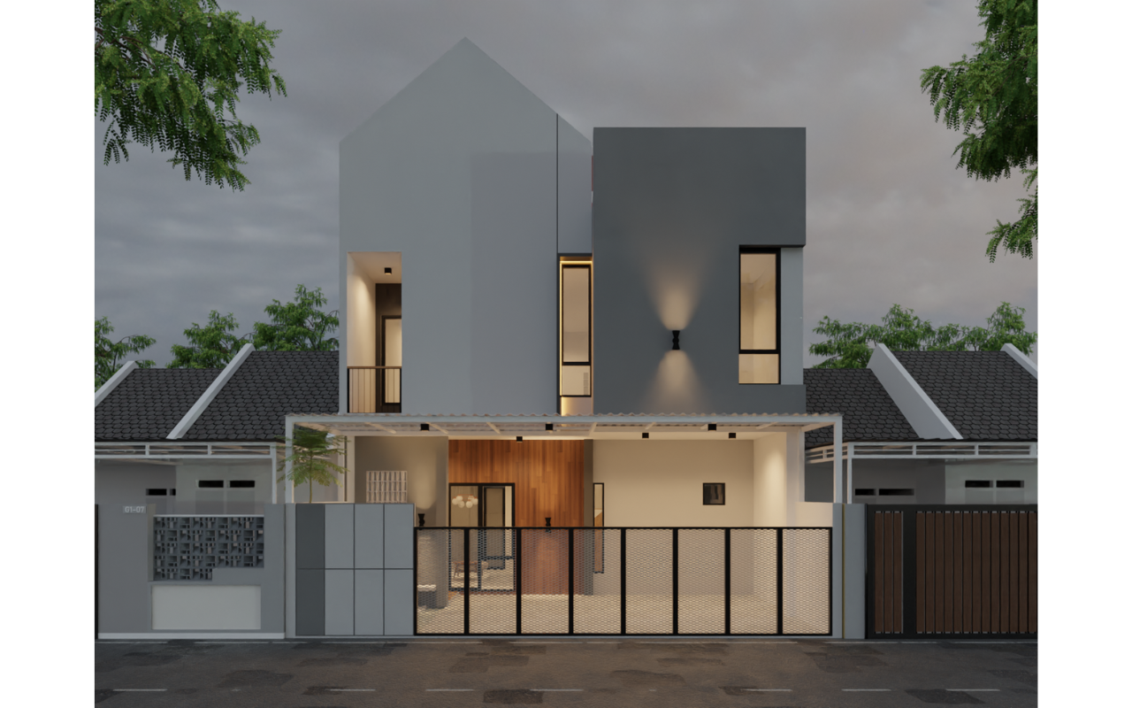 Interior Rumah Mewah 2 Lantai Area Jakarta